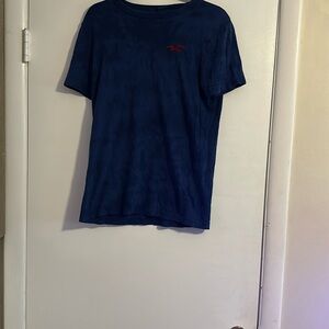 Holister Navy Blue T-Shirt with Red Logo